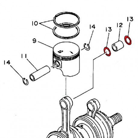 PISTON WASHER