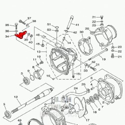 SJ2007+ OEM TRIM CABLE BRACKET