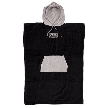 PONCHO OCEAN EARTH NOIR