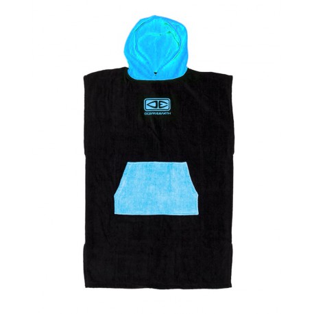 PONCHO OCEAN EARTH BLEU