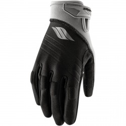 GANTS SLIPPERY CIRCUIT NOIR/SILVER