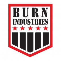 STICKER BURN IND FLAG 8CM