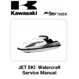 KAW 750 SX SERVICE MANUAL