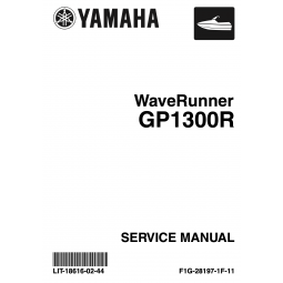 YAM GP1300R SERVICE MANUAL