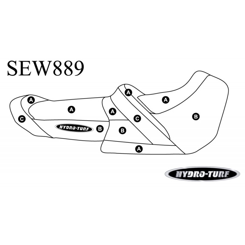 Seadoo Gti Se 130 170 Gti 90 130 Gtr 230 Seat Cover Seadoo Gti Se 130 170 Gti 90 130 Gtr 230 Seat Cover