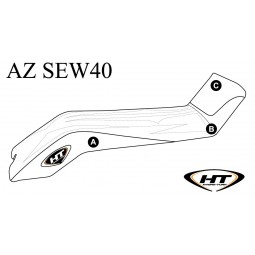 Housse de selle PREMIUM KAW X2